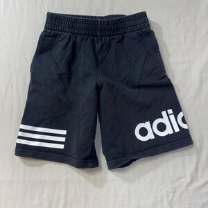 Adidas 3 Stripe Shorts Boys 8 Small Black Basketball Sports casual Gym School